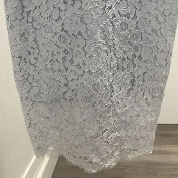 BARDOT Light Blue Mariana Light Blue Mist Pencil Dress, Size 6/S - Picture 7 of 12